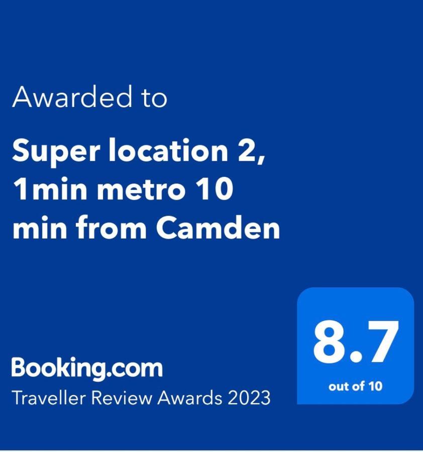 Апартаменти Super Location 2, 1Min Metro 10 Min From Camden Лондон Екстер'єр фото